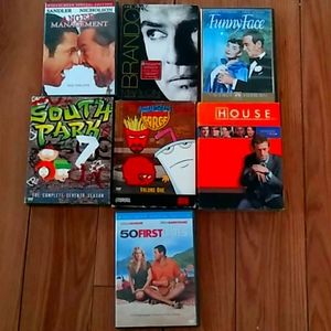 7 Lot of DVD'S  South Park Aqua Teen Movie Bundle